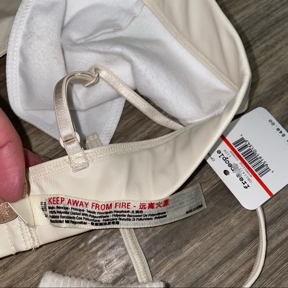 Free People Katrina Evening Cream Bralette | Size XS - Picture 11 of 11